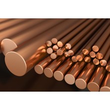 BD 12 mm 1 Metre Bakır Kaplama Topraklama Çubuğu 25 Adet + Klemens Dahil (Ekonomik Bağ)