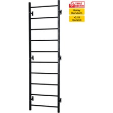 DURUH SPOR İsveç Merdiveni 200 kg Kapasiteli Dayanıklı Yapı ile Ev ve Ofis İçin İdeal