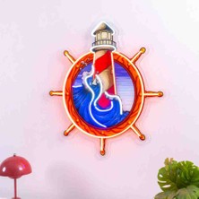 Kamer Neon LED Işıklı Pop Art Sanatsal Tablo