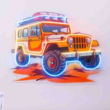 Kamer Neon LED Işıklı Pop Art Sanatsal Tablo