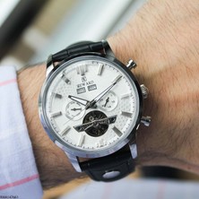 Reward RWA147661 Deri Kordonlu Otomatik Erkek Kol Saati