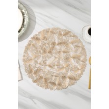 Digithome 6’lı Amerikan Servisi Supla Yuvarlak Gold 38 cm – ACR-625/20