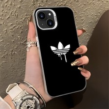 HONTINGA iPhone 13 ile Uyumlu Kılıfı Silikon Kenar Sert Arka Düşüme Önleyici Basitlik Anti Düşme Kamera Korumali Marka Desen Telefon Kılıfı Kadın ve Erkek Için Uygundur K1-0869