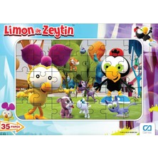 Ca GamesLimon İle Zeytin 35 Parça Puzzle