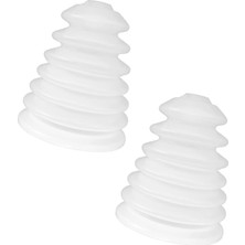 Aksesuarcı 2 Adet Matkap Ucu Toz Toplama Tutucu Esnek Akordiyon Körük, Standart Matkap Uçları ve Darbeli Matkaplar ile Uyumlu