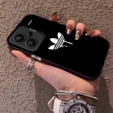 HONTINGA Xiaomi Redmi Note 13 Pro Plus 5g ile Uyumlu Kılıfı Silikon Kenar Sert Arka Düşüme Önleyici Basitlik Anti Düşme Kamera Korumali Marka Desen Telefon Kılıfı Kadın ve Erkek Için Uygundur K1-0869