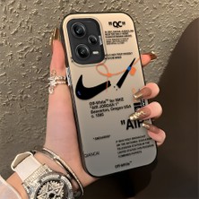 HONTINGA Redmi Note 12 Pro 5g ile Uyumlu Kılıfı Silikon Kenar Sert Arka Düşüme Önleyici Basitlik Anti Düşme Kamera Korumali Streetwear Desen Telefon Kılıfı Kadın ve Erkek Için Uygundur K1-0870