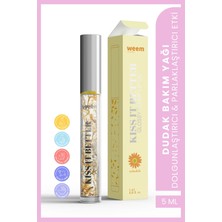 Weem Glossy Plump Aynı Sefa Dudak Yağı – Dolgunlaştırıcı, Onarıcı ve Parlak Dudak Bakımı 5ml