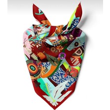 618 Concept 55X55 Rengarenk Bandana/fular