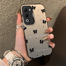 HONTINGA Oppo A5 5g ile Uyumlu Kılıfı Silikon Kenar Sert Arka Düşüme Önleyici Basitlik Anti Düşme Kamera Korumali Küçük Fiyonk Desen Telefon Kılıfı Kadın ve Erkek Için Uygundur K1-0871