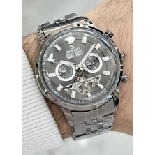 Reward Çelik Kordon Fonksiyonlu Füme Katran Otomatik Erkek Kol Saati Ilk.47