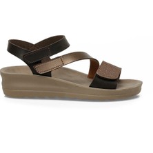 Polaris 409106.Z6FX Bronz Kadın Comfort Sandalet