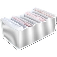 Özbience 8 Gözlü Çekmece Iç Organizatörü, Büyük, 24X37X18 cm