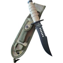 PAZAAR59 Komando Kamp Doğa Outdoor Asker Bıçağı