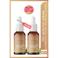 Weem Karınca Yumurtası Yağı Tüy Azaltıcı Serum 30 ml (Unisex Kullanım) 2'li Set