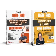Hoca Kafası Yayınları 2026 Meb – Ags  Eğitim Bilimleri Soru Bankası– 2 ( Ömer Ekici ) + Mevzuat  bilgisi Soru 2 Li Set