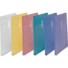 Comix Bic22 A1866 İpli Plastik Evrak Zarfı