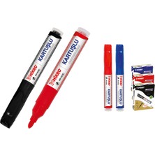 Mikro Tahta Kalemi Kartuşlu Kırmızı Mr-6019 - 1 Adet Kartuş