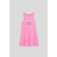 Tyess BSC Bg Store Kız Çocuk Pembe Elbise