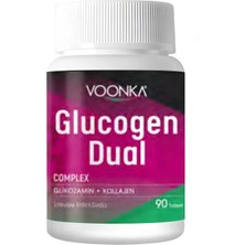 Vonka Voonka Glucogen Dual Takviye Edici Gıda 90 Tablet - Dezenfektan Hediyeli (%72 Alkol)