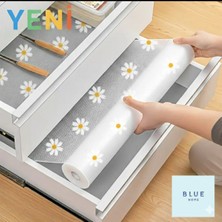 Özbience Kaymaz Raf Astarı Rulosu, Mutfak, Buzdolabı ve Dolaplar Için, 45X10