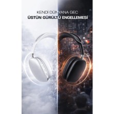 FaroxTech Premium Kablosuz Bluetooth Kulak Üstü Kulaklık – Stereo Ses - Süper Bass - Tüm Telefonlar Uyumlu