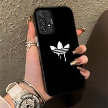 HONTINGA Samsung Galaxy A52S 5g ile Uyumlu Kılıfı Silikon Kenar Sert Arka Düşüme Önleyici Basitlik Anti Düşme Kamera Korumali Marka Desen Telefon Kılıfı Kadın ve Erkek Için Uygundur K1-0869