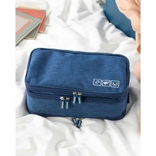 Özbience Şık ve Fonksiyonel Lacivert Organizer, Çekmeceli Çok Amaçlı Saklama Çözümü