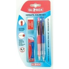 Globox 3D Silgili+Min Versatil Kalem Set Baykuş 2563