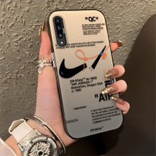 HONTINGA Samsung Galaxy A30S ile Uyumlu Kılıfı Silikon Kenar Sert Arka Düşüme Önleyici Basitlik Anti Düşme Kamera Korumali Streetwear Desen Telefon Kılıfı Kadın ve Erkek Için Uygundur K1-0870
