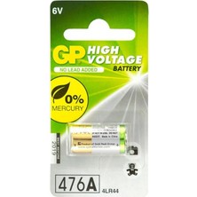 Indispensablely Gp 476A 6 Volt Alkalin Pil (4LR44)