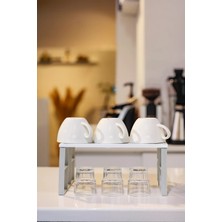 Özbience Pratik Dolap Içi Düzenleyici Raf ve Bardak Organizatörü Org-01