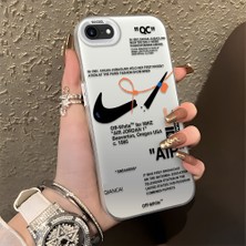 HONTINGA iPhone 7 ile Uyumlu Kılıfı Silikon Kenar Sert Arka Düşüme Önleyici Basitlik Anti Düşme Kamera Korumali Streetwear Desen Telefon Kılıfı Kadın ve Erkek Için Uygundur K1-0870