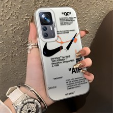 HONTINGA Xiaomi Mi 12T Pro ile Uyumlu Kılıfı Silikon Kenar Sert Arka Düşüme Önleyici Basitlik Anti Düşme Kamera Korumali Streetwear Desen Telefon Kılıfı Kadın ve Erkek Için Uygundur K1-0870