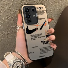 HONTINGA Infinix Note 50 Pro Plus ile Uyumlu Kılıfı Silikon Kenar Sert Arka Düşüme Önleyici Basitlik Anti Düşme Kamera Korumali Streetwear Desen Telefon Kılıfı Kadın ve Erkek Için Uygundur K1-0870