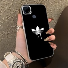 HONTINGA Realme C15 ile Uyumlu Kılıfı Silikon Kenar Sert Arka Düşüme Önleyici Basitlik Anti Düşme Kamera Korumali Marka Desen Telefon Kılıfı Kadın ve Erkek Için Uygundur K1-0869