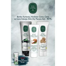 Eyüp Sabri Tuncer Bambu, Hindistan Cevizi, Ceviz 3 Adet 90 ml Diş Macunu, Rosie