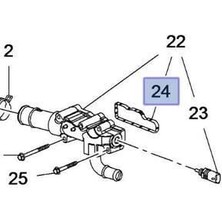 Mette Chevrolet Yeni Captiva C140 2.0 Dizel Su Dağıtıcı Contası