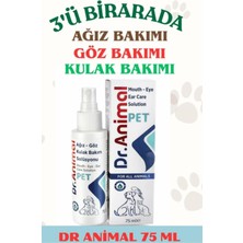 Dr.animal 75 ml - Yara Bakım-Kedi Köpek Için Göz Bakım- Kulak Bakımı- Ağız Bakımı