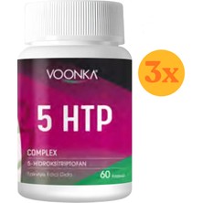 Vonka Voonka 5 Htp Complex Uyumaya Yardımcı 60 Kapsül - 3 Adet (180 Kapsül)