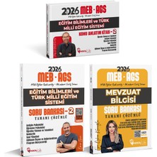 Hoca Kafası Yayınları 2026 Meb – Ags Eğitim Bilimleri Konu Anlatım – 2 (Mevlüt Gündüz) + Eğitim Bilimleri soru Bankası– 2  ( Ömer Ekici ) + Mevzuat  Bilgisi (Esra Özkan Karaoğlu) Soru 3 lü set