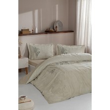 Özdilek Ranforce -Conium Krem- Tek Kişilik Nevresim Takımı