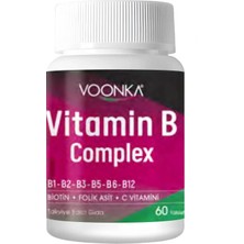 Vonka Voonka Vitamin B Complex B Vitamini Içeren 60 Tablet