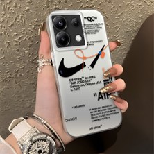 HONTINGA Poco X6 5g ile Uyumlu Kılıfı Silikon Kenar Sert Arka Düşüme Önleyici Basitlik Anti Düşme Kamera Korumali Streetwear Desen Telefon Kılıfı Kadın ve Erkek Için Uygundur K1-0870