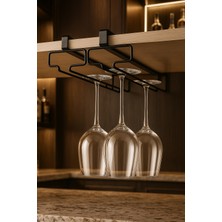 Özbience Ikili Dolap Içi Geçmeli Kadeh Askısı ve Bardak Düzenleyici