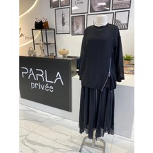 Miaruj Mıaruj Fermuar Detaylı Takım