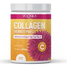 Vonka Voonka Beauty Collagen Plus Kollajen Tip 1 - Tip 3 Ananas Aromalı 300 G
