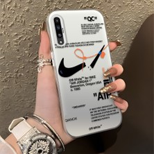 HONTINGA Samsung Galaxy A50 ile Uyumlu Kılıfı Silikon Kenar Sert Arka Düşüme Önleyici Basitlik Anti Düşme Kamera Korumali Streetwear Desen Telefon Kılıfı Kadın ve Erkek Için Uygundur K1-0870
