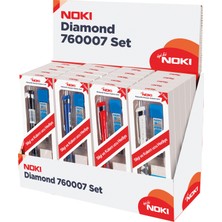 Noki Diamond Versatil Kalem 0.7 mm Kaymaz Yüzey ile Kullanıma Uygun Renkli Seçenekler