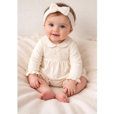 My Baby Kumsal CAYZEN Purelace kız ROMPER 9 - 12 ay 1127